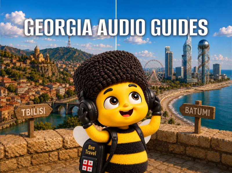 Audio guides across Georgia — Tbilisi and Batumi