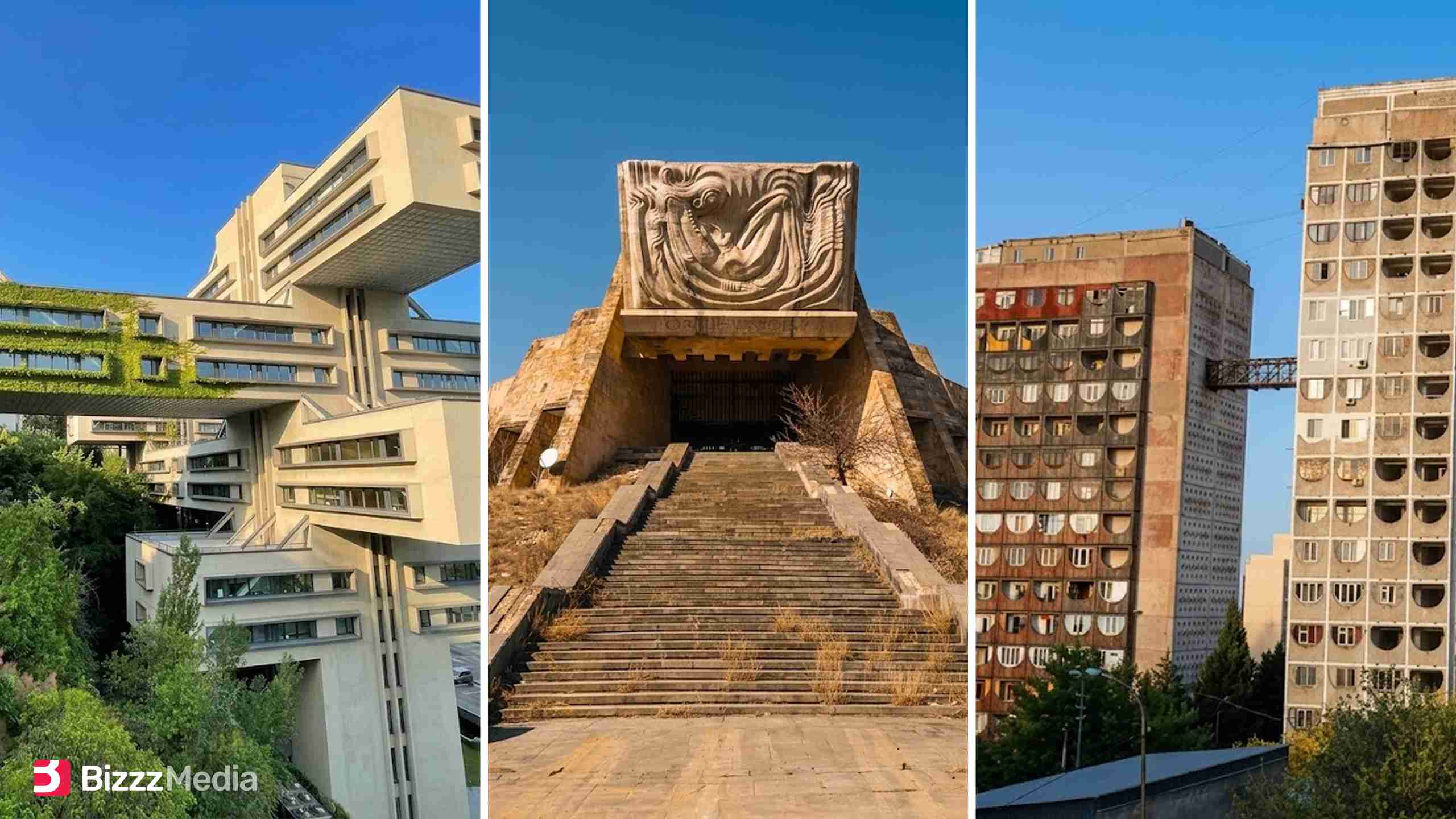 Советский Тбилиси брутализм